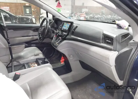 2019 Honda Odyssey Ex-L z USA, uszkodzony, nr VIN 5FNRL6H75KB042848